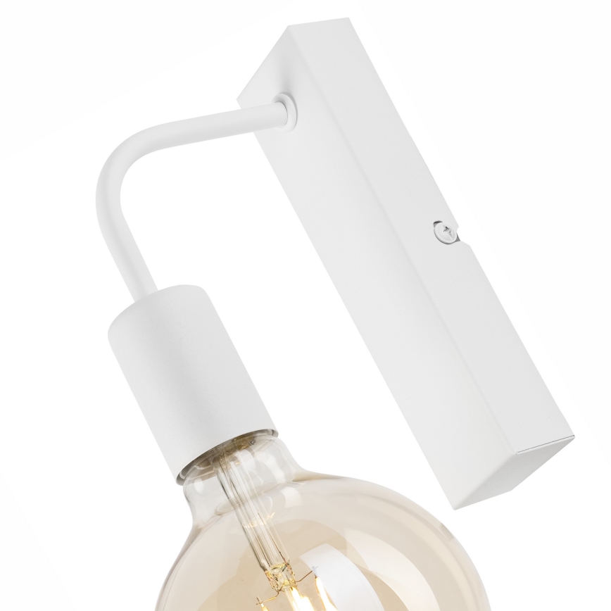 Væglampe ASTRID 1xE27/60W/230V hvid