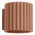 Væglampe AURA 1xG9/10W/230V brun