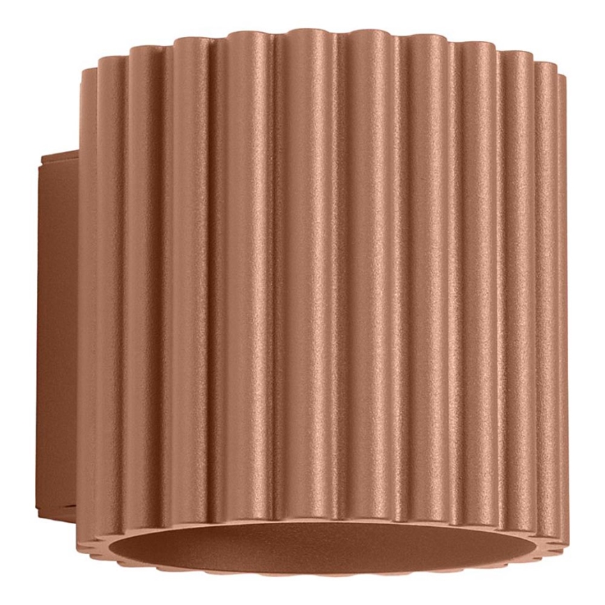 Væglampe AURA 1xG9/10W/230V brun