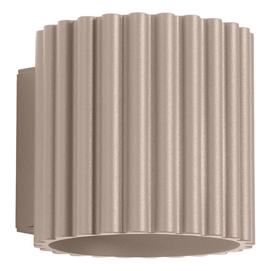 Væglampe AURA 1xG9/10W/230V taupe