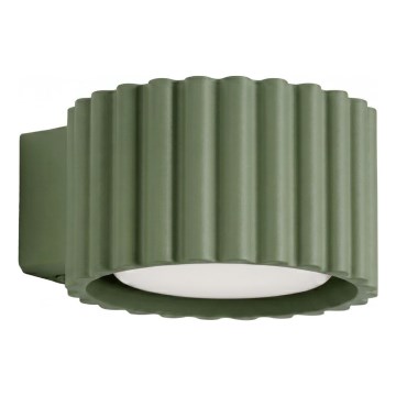 Væglampe AURA 1xGX53/10W/230V grøn