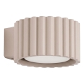 Væglampe AURA 1xGX53/10W/230V taupe