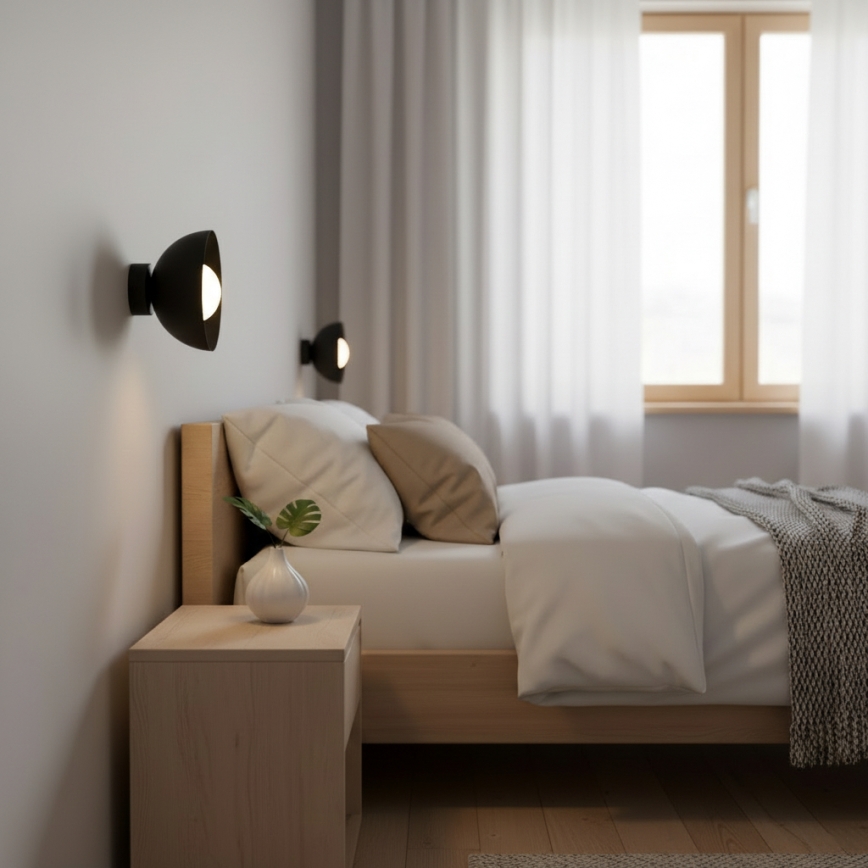 Væglampe BIBI 1xG9/8W/230V sort