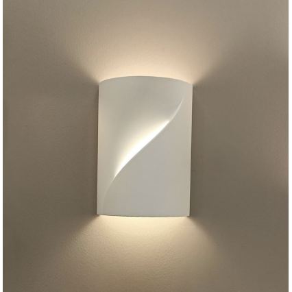 Væglampe BLANC 2xE14/10W/230V hvid