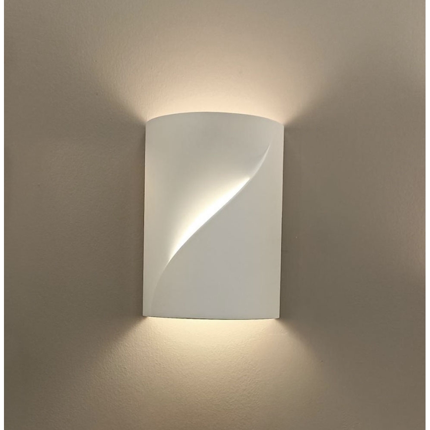 Væglampe BLANC 2xE14/10W/230V hvid