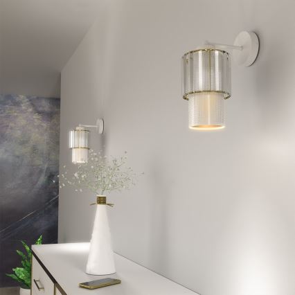Væglampe BLANCO 1xE27/60W/230V hvid