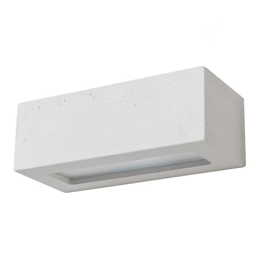 Væglampe BLOCK 1xE27/40W/230V beton