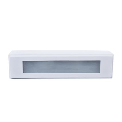 Væglampe BRICK 2xE14/12W/230V gips/hvid