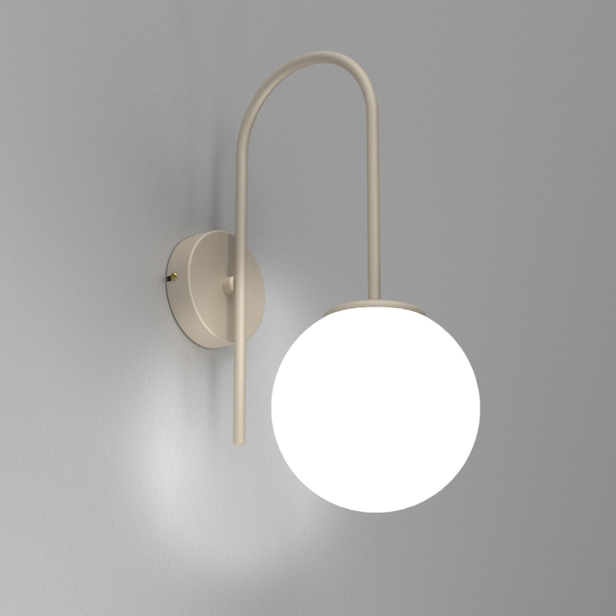 Væglampe CAMBRIDGE 1xE14/15W/230V beige