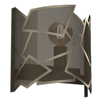 Væglampe CAMO 1xE27/15W/230V guldfarvet
