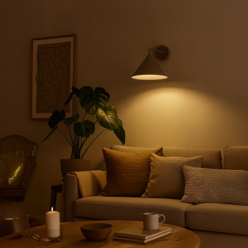 Væglampe CAPITAL 1xGX53/15W/230V beige