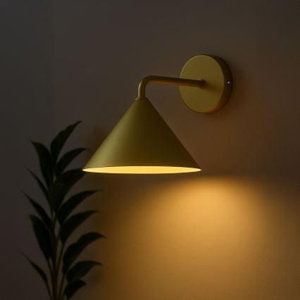 Væglampe CAPITAL 1xGX53/15W/230V guldfarvet