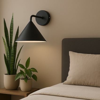 Væglampe CAPITAL 1xGX53/15W/230V sort