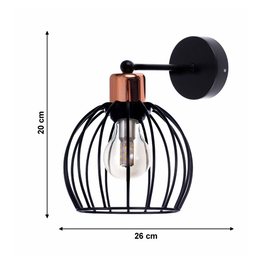 Væglampe CELTA 1xE27/40W/230V