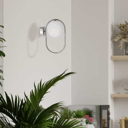 Væglampe CORDEL 1xG9/28W/230V skinnende krom