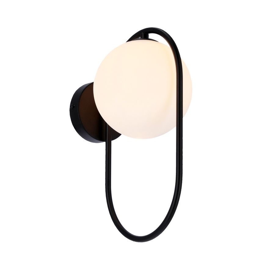 Væglampe CORDEL 1xG9/28W/230V sort
