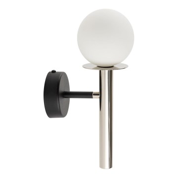 Væglampe DAISY 1xG9/12W/230V skinnende krom/sort/hvid