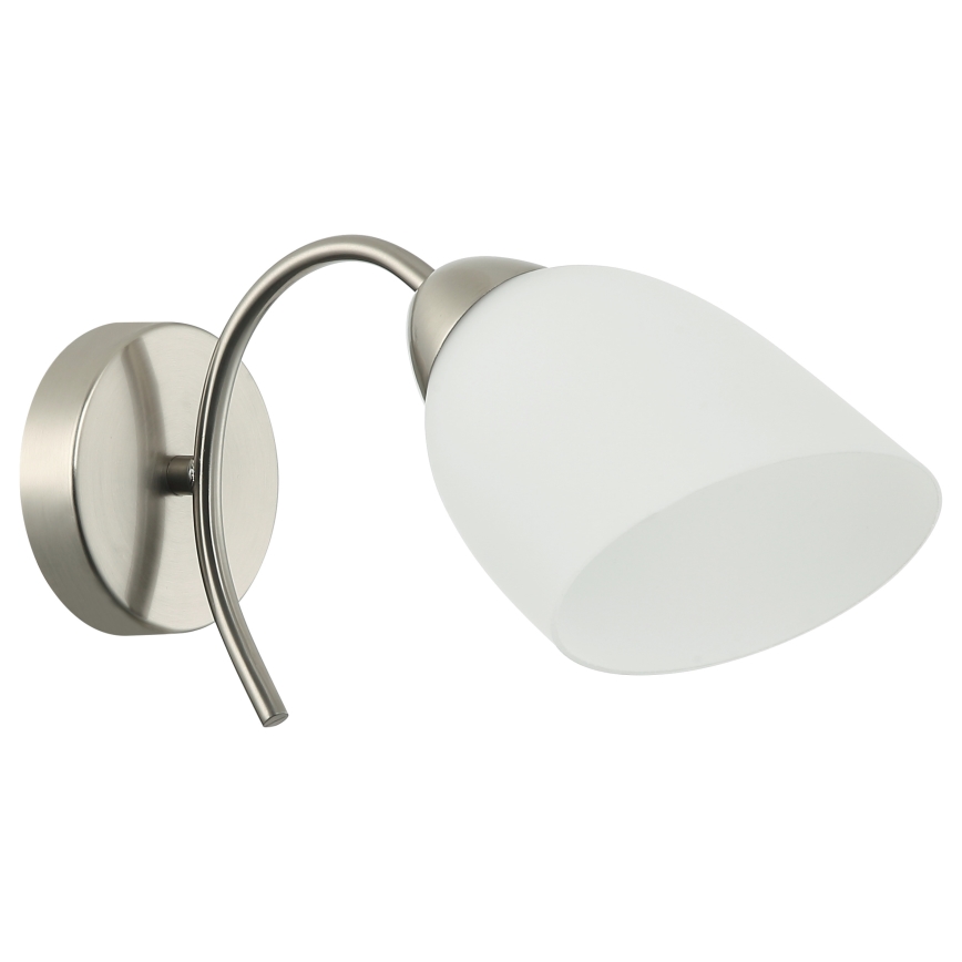 Væglampe DONNA 1xE27/60W/230V nikkel