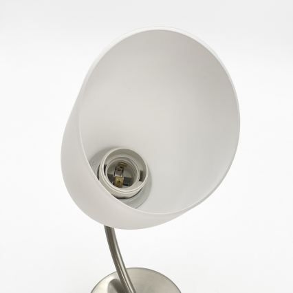 Væglampe DONNA 1xE27/60W/230V nikkel