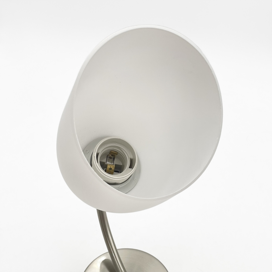 Væglampe DONNA 1xE27/60W/230V nikkel