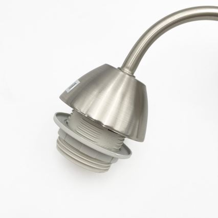 Væglampe DONNA 1xE27/60W/230V nikkel