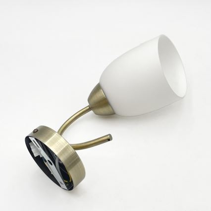 Væglampe DONNA 1xE27/60W/230V patina