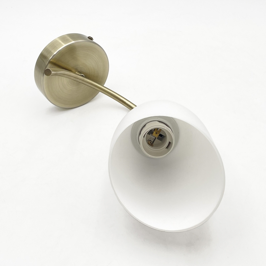 Væglampe DONNA 1xE27/60W/230V patina