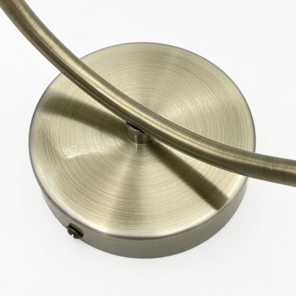 Væglampe DONNA 1xE27/60W/230V patina