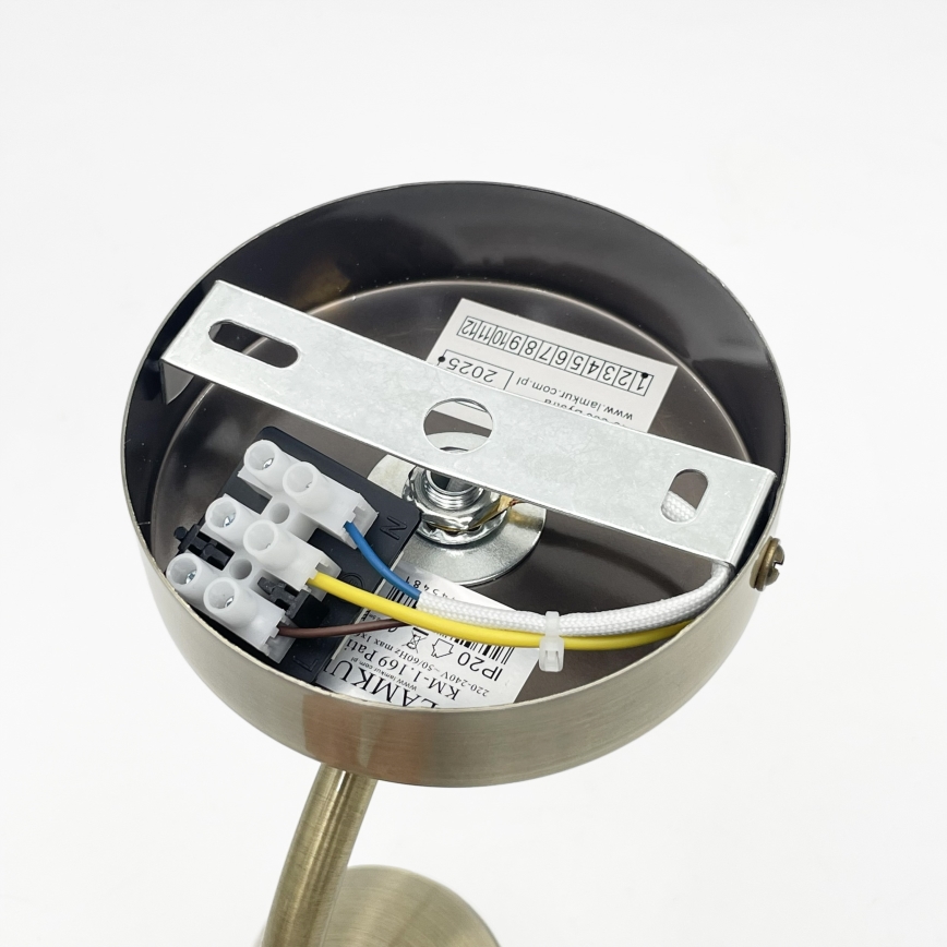 Væglampe DONNA 1xE27/60W/230V patina