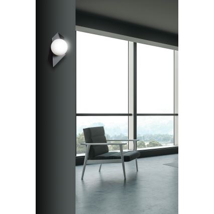 Væglampe DRIFTON 1xE14/10W/230V sort