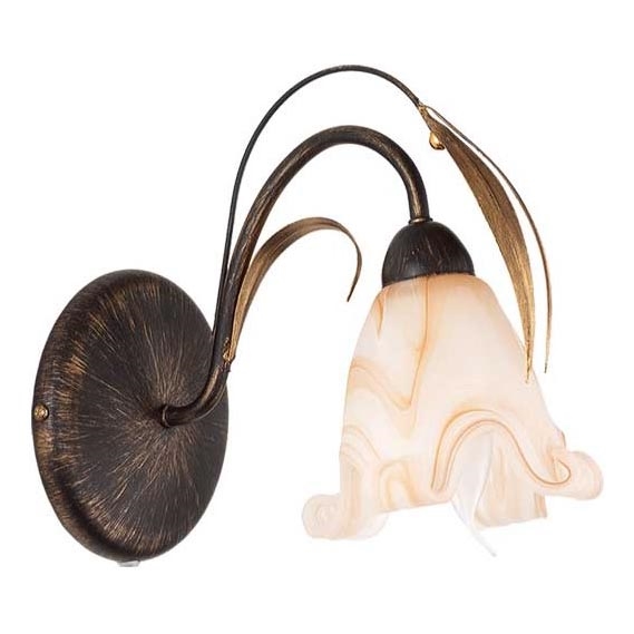 Væglampe DUCATTI 1xE14/10W/230V bronze
