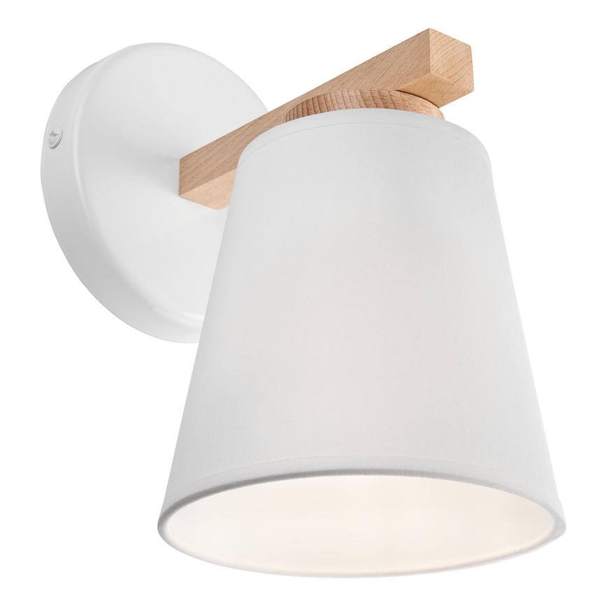 Væglampe ELLIE 1xE27/60W/230V bøg