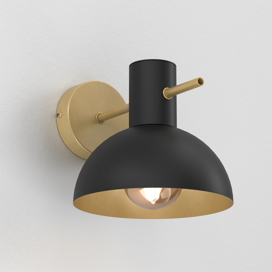 Væglampe ESTATE MINI 1xE27/15W/230V sort
