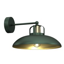 Væglampe FELIX 1xE27/60W/230V grøn
