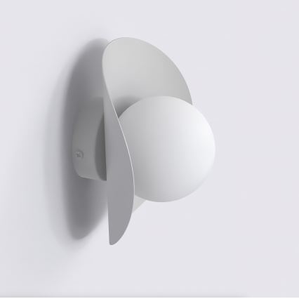 Væglampe FIERO 1xG9/8W/230V grå