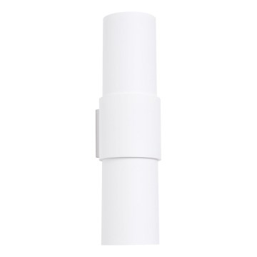 Væglampe FLASH 2xE27/15W/230V hvid