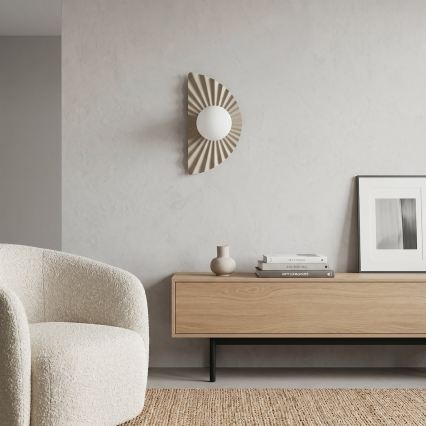 Væglampe FLORA 1xG9/8W/230V beige