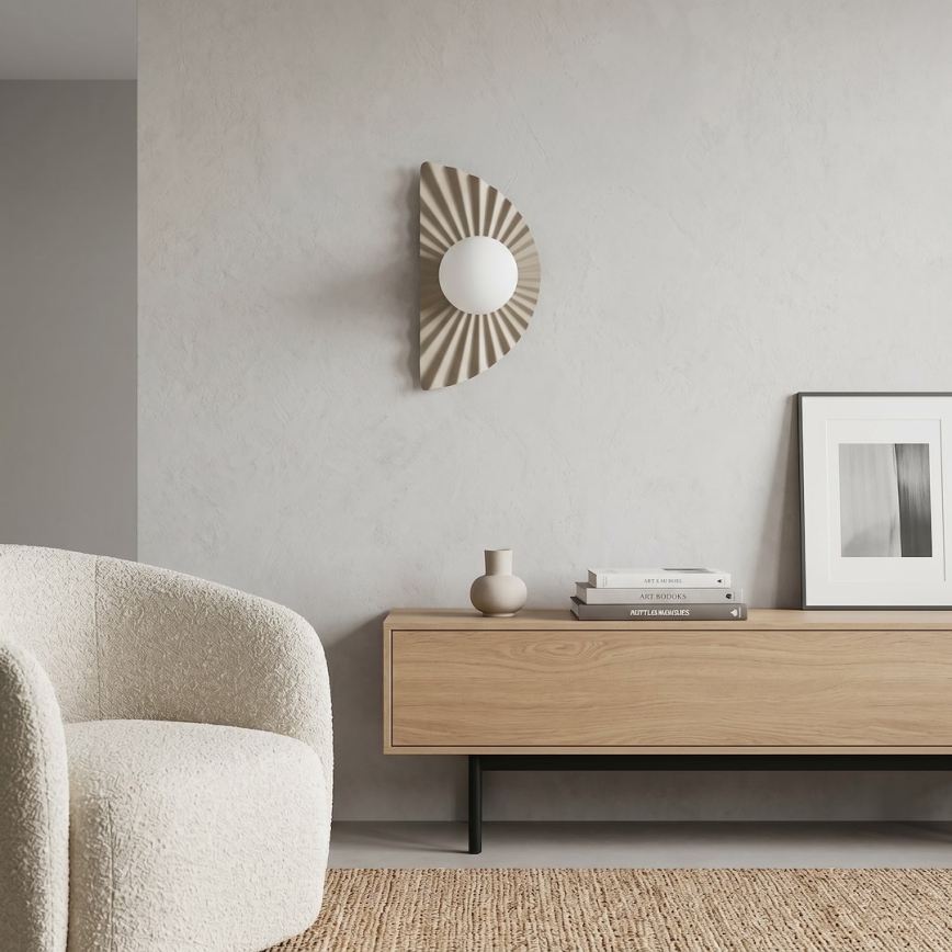 Væglampe FLORA 1xG9/8W/230V beige