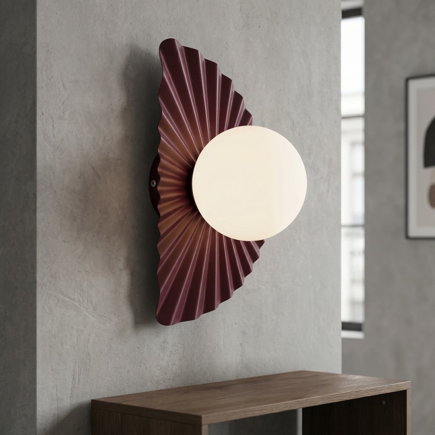 Væglampe FLORA 1xG9/8W/230V rød