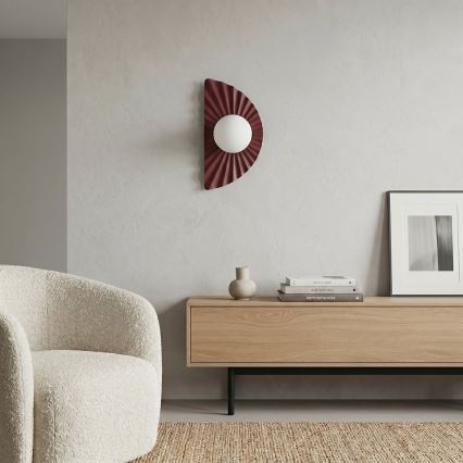 Væglampe FLORA 1xG9/8W/230V rød