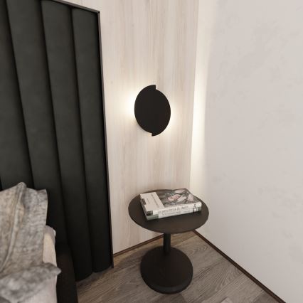 Væglampe FORM 1xG9/8W/230V sort