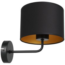 Væglampe FRODI 1xE27/60W/230V sort