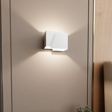 Væglampe FROST 1xG9/8W/230V hvid