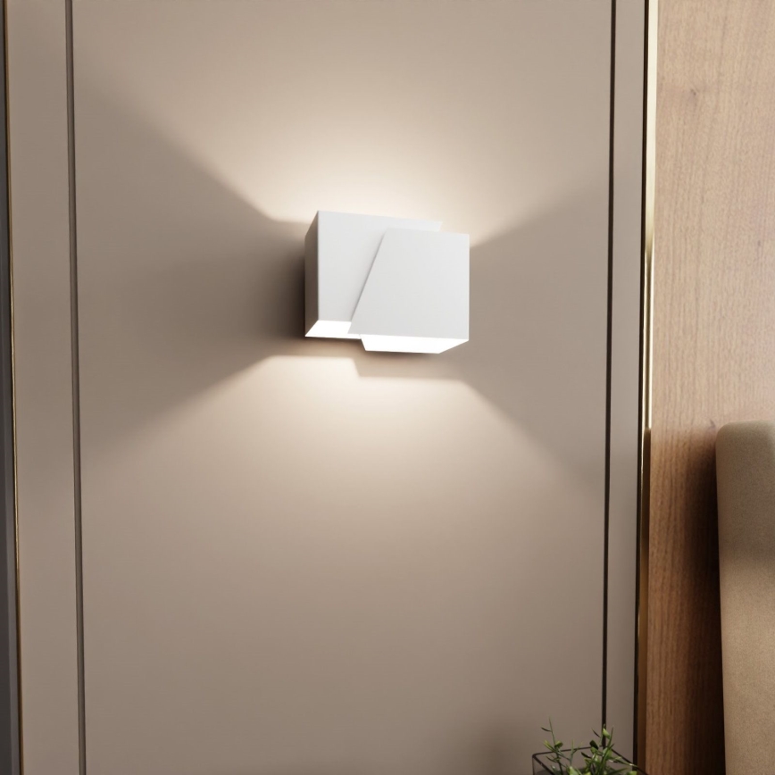 Væglampe FROST 1xG9/8W/230V hvid