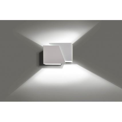 Væglampe FROST 1xG9/8W/230V hvid