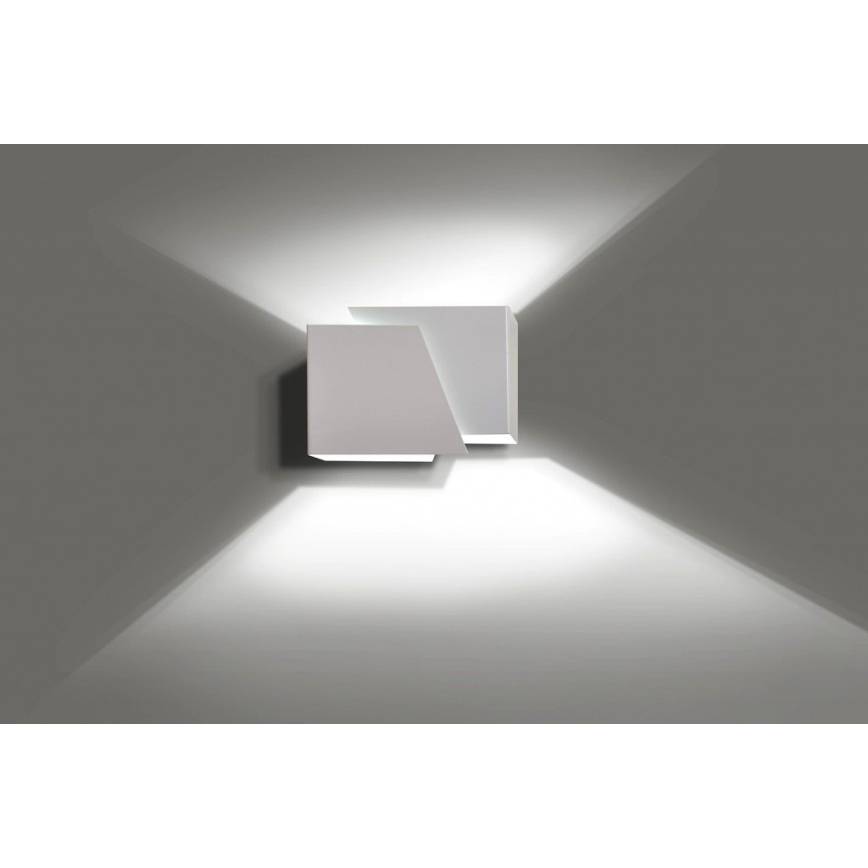 Væglampe FROST 1xG9/8W/230V hvid