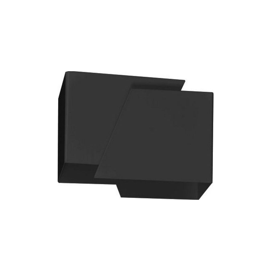 Væglampe FROST 1xG9/8W/230V sort