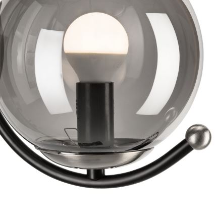 Væglampe GEORGIA 1xE14/5W/230V mat krom/røget