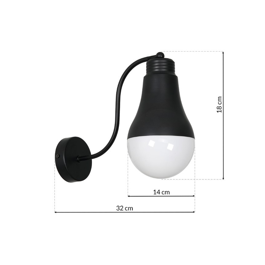 Væglampe HELIOS 1xE14/40W/230V