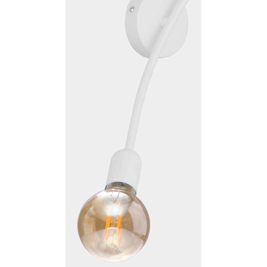 Væglampe HELIX 2xE27/60W/230V hvid